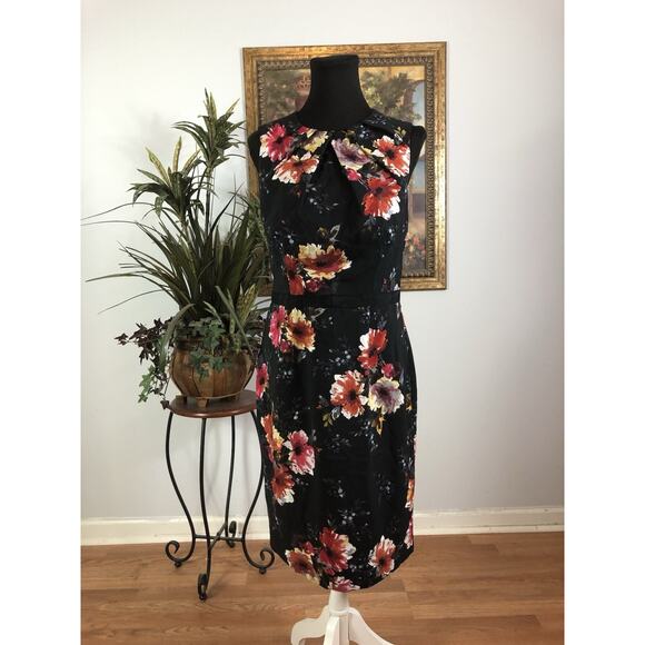 CB Established 1962 Women’s Sheath Dress Size 8 Sleeveless Boho Vacation Resort - Picture 1 of 10